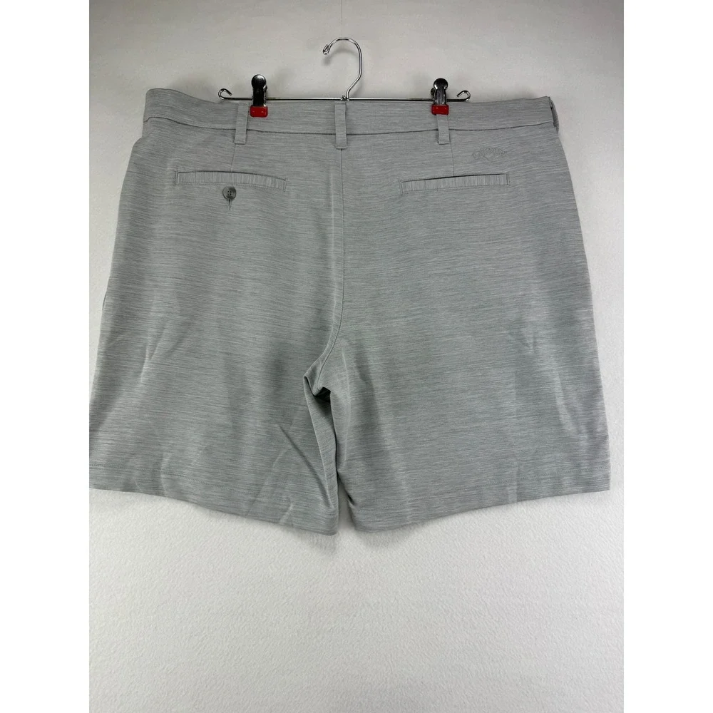 Callaway Golf Shorts Mens 40 Gray Heather Stretch Performance Flat Front